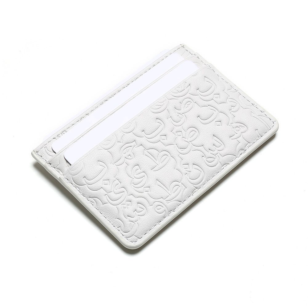 Arabic Alpha Cardholder white